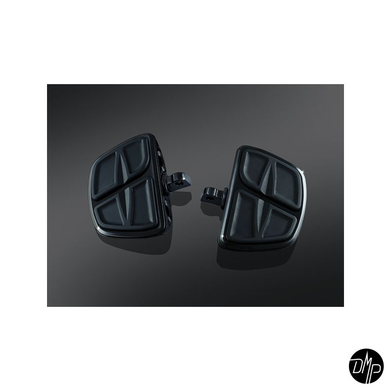 Kuryakyn, Kinetic mini floorboard set. Gloss black