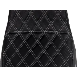 Saddlemen Performance Grip sde, Pro Series Without Backrest White Dyna 06-17