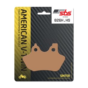 SBS Bremseklodser, sint, Front, 00-07 Big Twin, 00-03 XL & 02-05 V-Rod