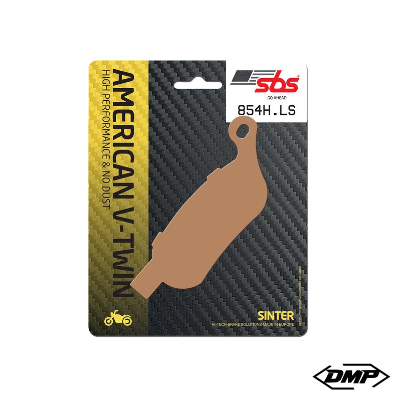 SBS Bremseklodser 854H.LS, Bag 08-17 Softail, Dyna