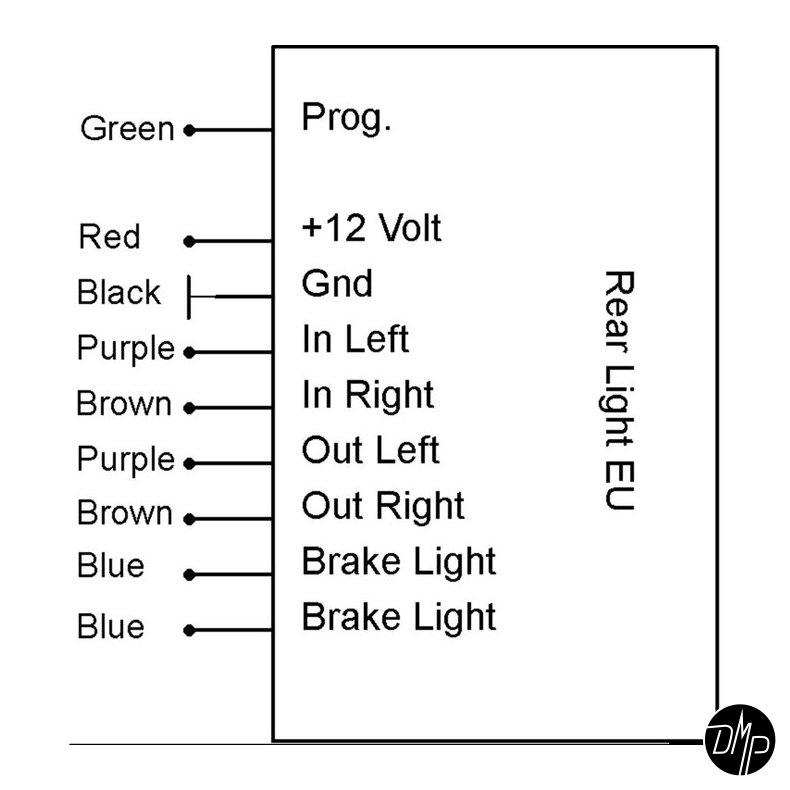 Axel Joost Elektronik, Rear Light US to EU