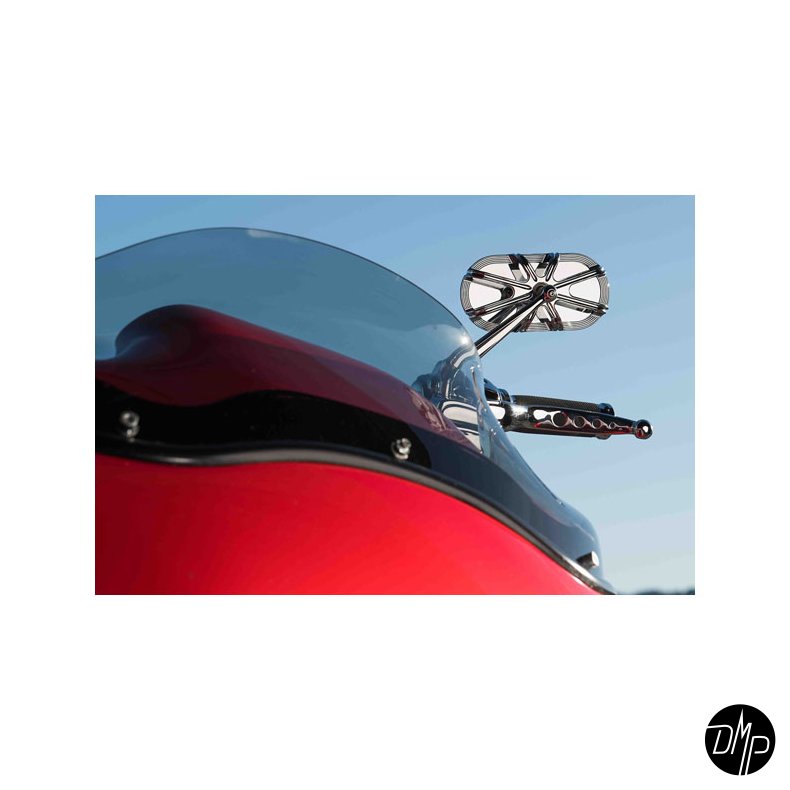 ARLEN NESS 10-GAUGE CAGED MIRROR SORT/CHROME