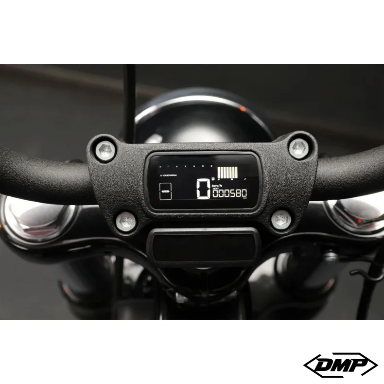 Koso Gauge D2 LCD Speedometer, 2014-2017 Dyna, XL, FLST
