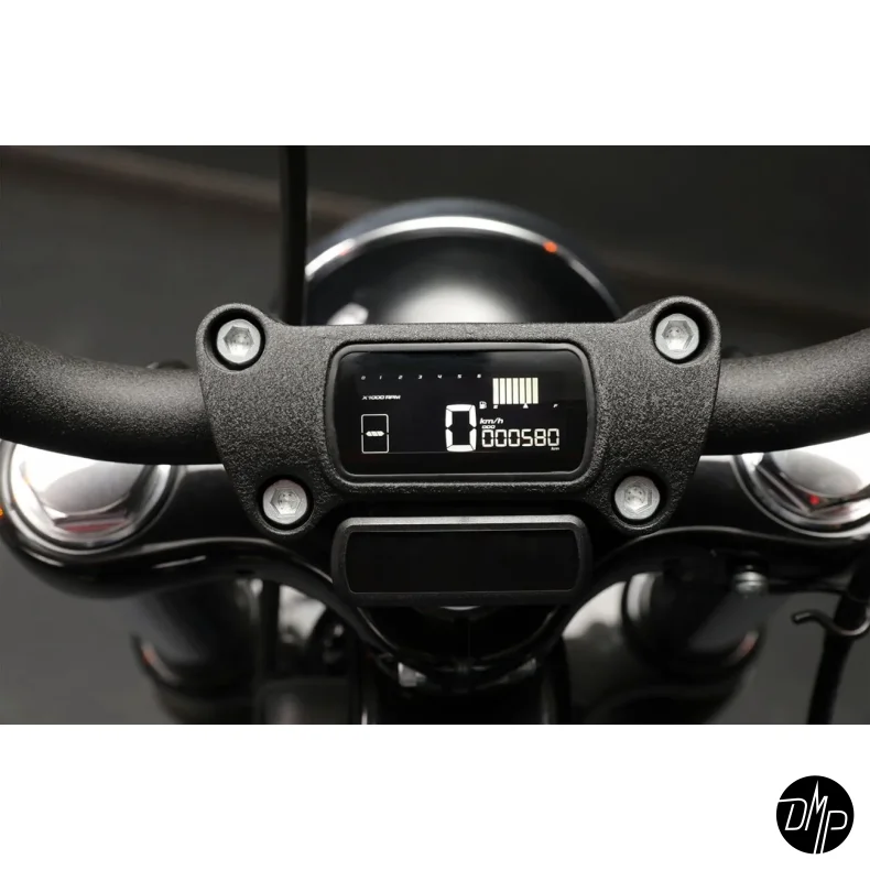 Koso Gauge D2 LCD Speedometer, 2014-2017 Dyna, XL, FLST