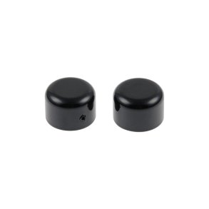 CULT-WERK, FRONT AXLE COVER KIT. GLOSS BLACK Dyna/Softail/Touring/V-Rod