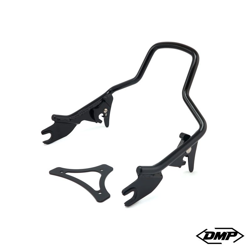 SISSY BAR KIT 9,5" ELLER 12.50" UPRIGHT, BLANK SORT