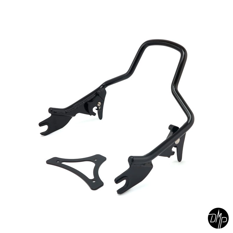 SISSY BAR KIT 9,5" ELLER 12.50" UPRIGHT, BLANK SORT