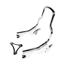 SISSY BAR KIT 8,5" ELLER 12" UPRIGHT CHROME