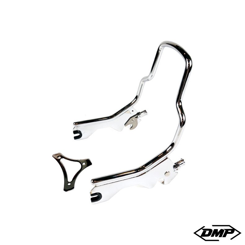 SISSY BAR KIT 8,5" ELLER 12" UPRIGHT CHROME