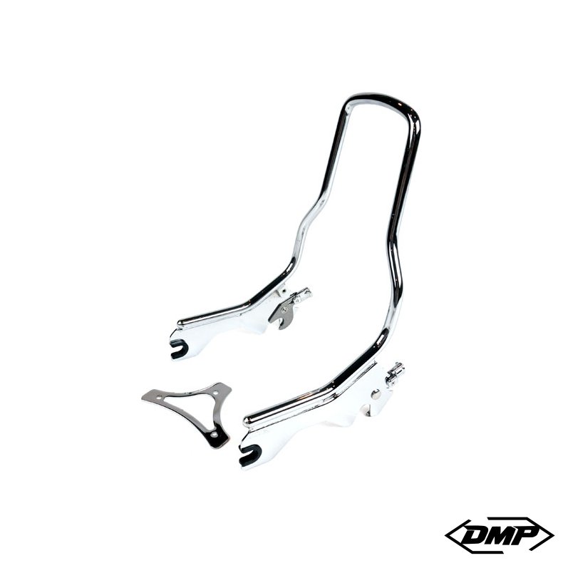 SISSY BAR KIT 8,5" ELLER 12" UPRIGHT CHROME
