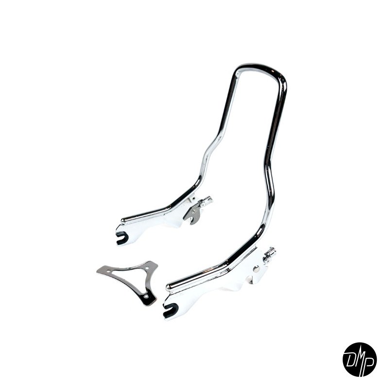 SISSY BAR KIT 8,5" ELLER 12" UPRIGHT CHROME