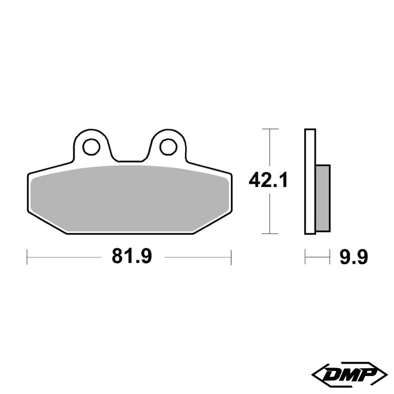 SBS Bremseklodser 949H.LS, Bag 18-25 Softail