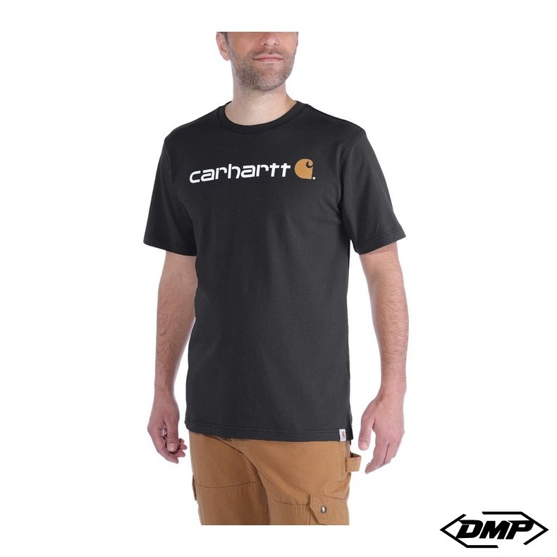 Carhartt Core Logo T-shirt Black