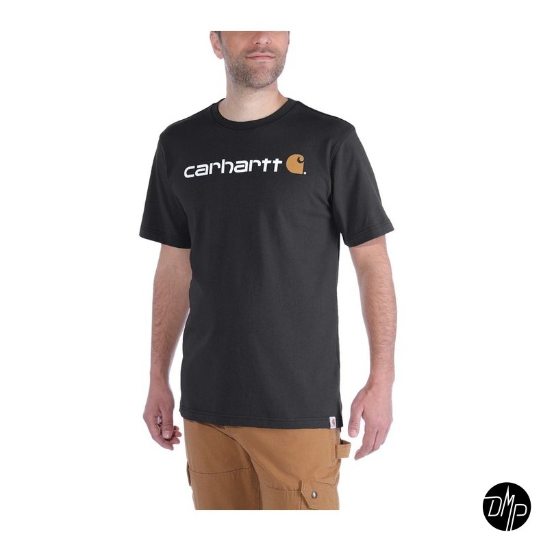 Carhartt Core Logo T-shirt Black