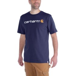 Carhartt Core Logo T-shirt Navy