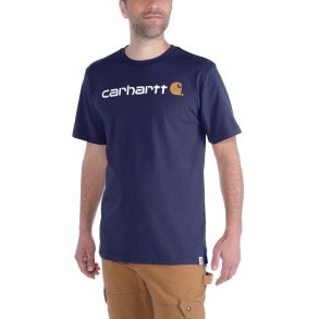 Carhartt Core Logo T-shirt Navy