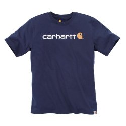 Carhartt Core Logo T-shirt Navy