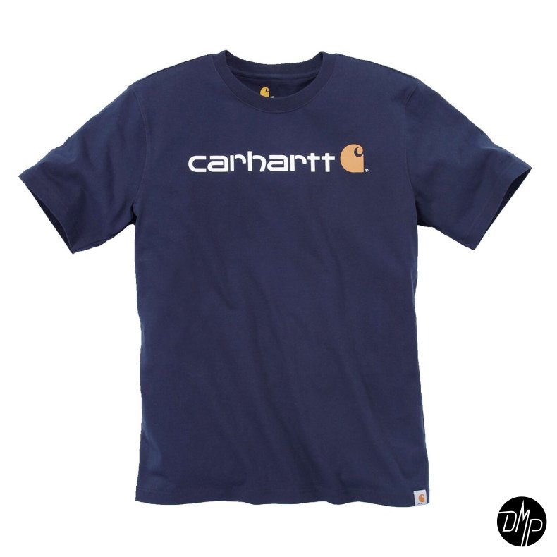 Carhartt Core Logo T-shirt Navy