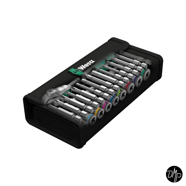 Wera "Zyklop" kit 28 Pcs. 1/4" drive US Sizes 