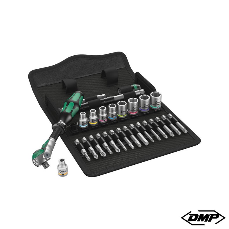 Wera "Zyklop" kit 28 Pcs. 1/4" drive US Sizes 