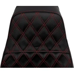 Saddlemen Performance Grip sde, Pro Series Without Backrest Red Dyna 06-17