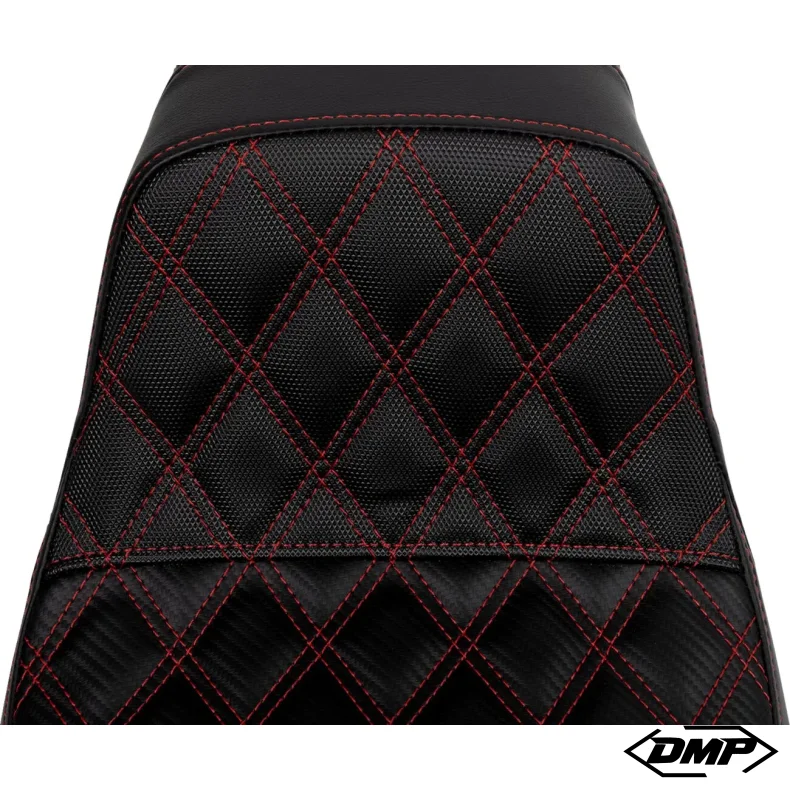 Saddlemen Performance Grip s�de, Pro Series Without Backrest Red Dyna 06-17