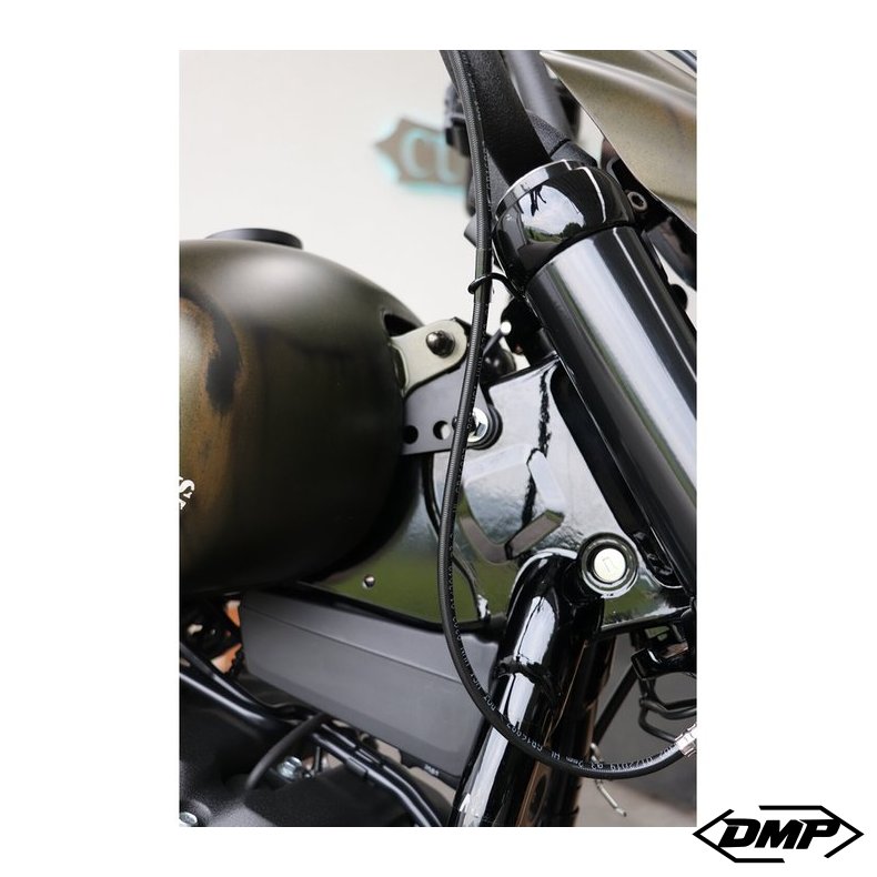 Cult-Werk gas tank lift kit. Gloss black
