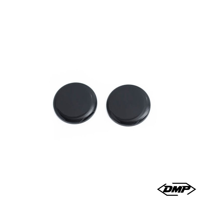 Killer Custom Axle cover set, Front axle. Blank sort 18-24 M8 Softail