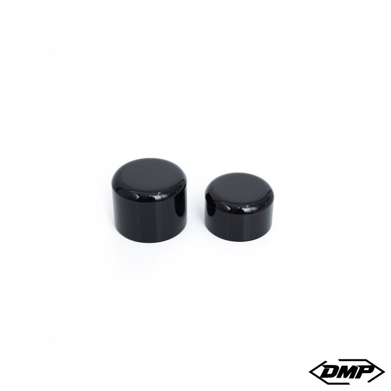 Killer Custom Axle cover set, REAR axle. Blank sort 18-24 M8 Softail