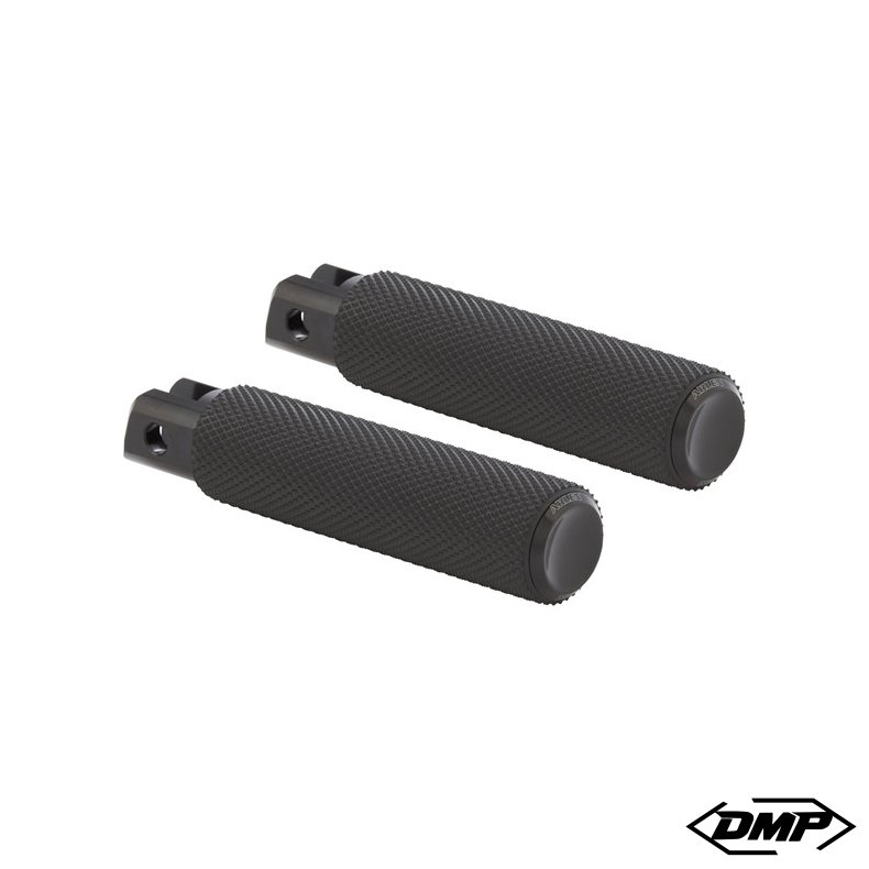Arlen Ness Knurled Rider Footpegs 18-24 Softail Black