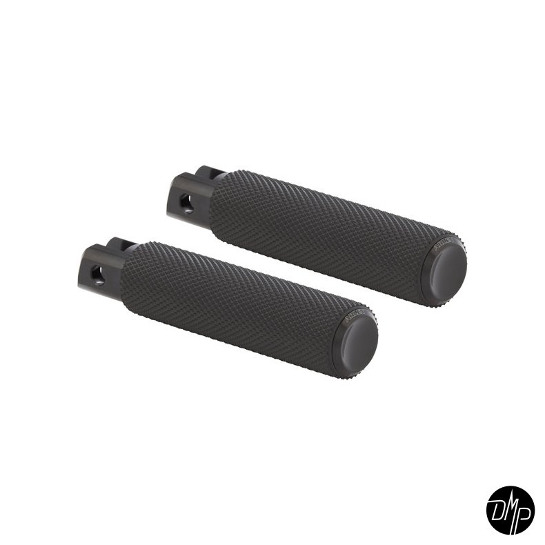 Arlen Ness Knurled Rider Footpegs 18-24 Softail Black