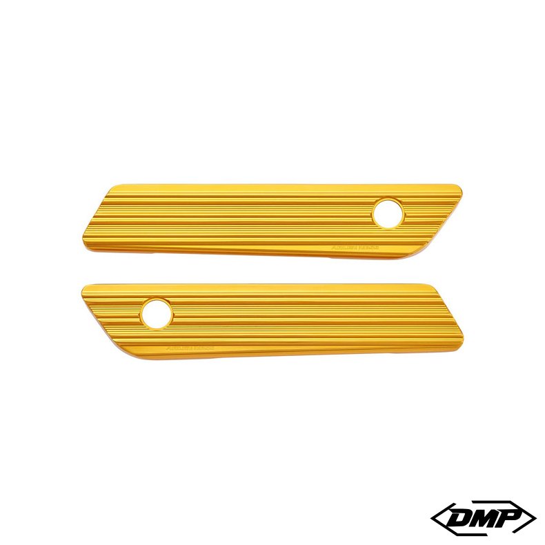 Arlen Ness Latch cover set, Gold, 14-23 Touring
