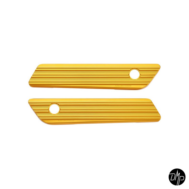 Arlen Ness Latch cover set, Gold, 14-23 Touring