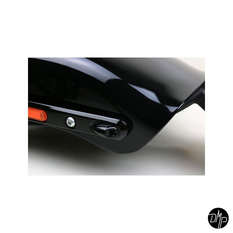 KODLIN, MINI FENDER STRUT 3I1 E-GODKENDT LYGTEST 18-23 SOFTAIL SORT ELLER CHROME