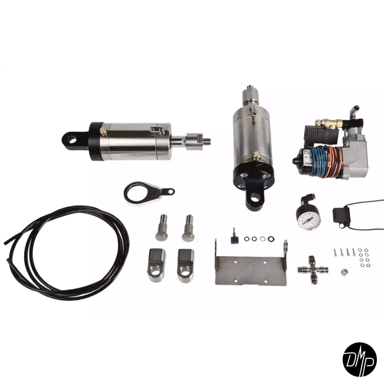 Thunderbike Air Ride Affjedring, med T&Uuml;V, Softail Twin cam modeller med eller uden ABS!