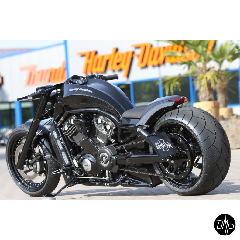 Thunderbike Air Ride Affjedring, med T&Uuml;V, V-Rod / VRSC 02-17