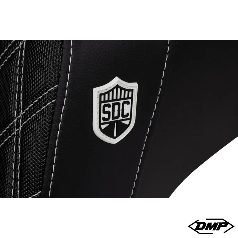 Saddlemen Performance Grip s�de, Pro Series Without Backrest White Dyna 06-17