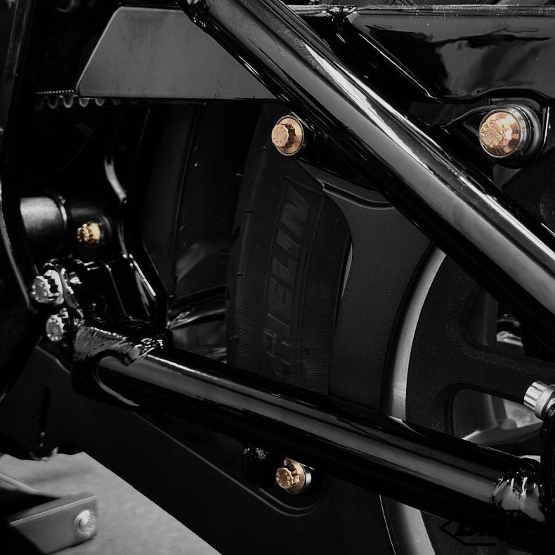 Bamco Motorsports M8 Softail Belt Guard ARP Kit