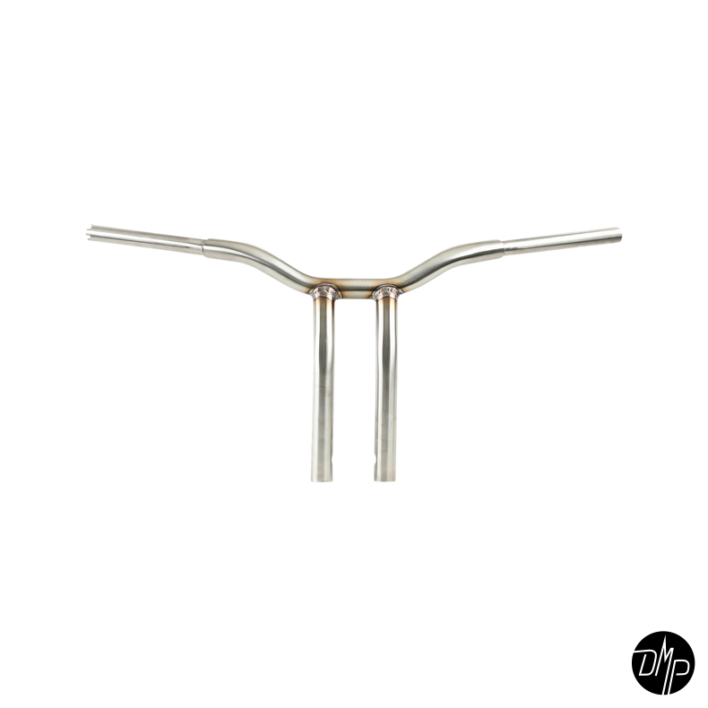 LA CHOPPERS KAGE FIGHTER 1PIECE STYR PULLBACK RISER RUSTFRI 10"-14" 1,25" TYK