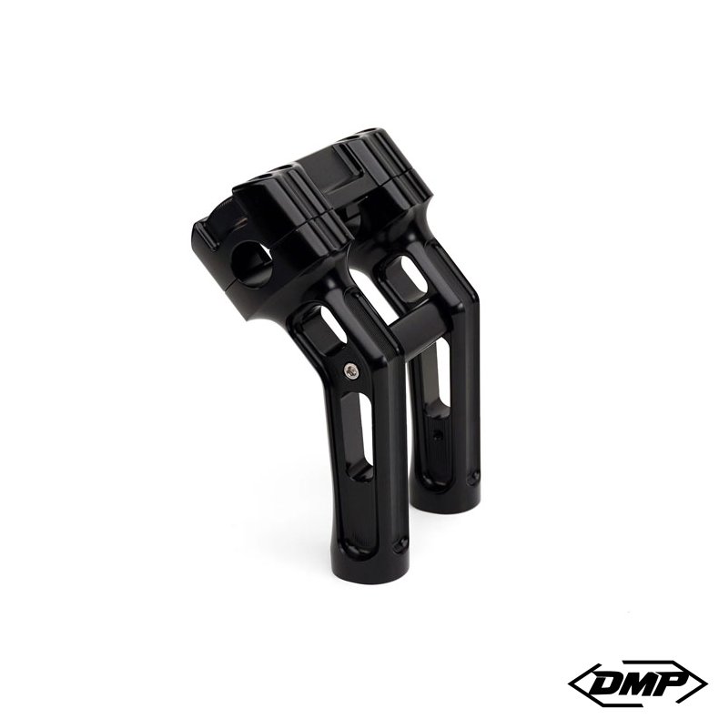 Arlen Ness Method Riser 7" Black Softail W. Digital Speedo