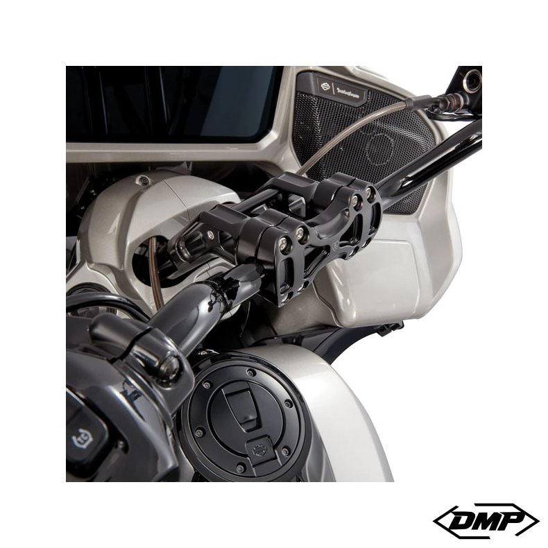 Arlen Ness Method Risers 10" Black