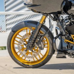 Arlen Ness, carbon fiber Wrapper front fender kit, 24-25 Touring