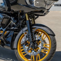 Arlen Ness, carbon fiber Wrapper front fender kit, 24-25 Touring