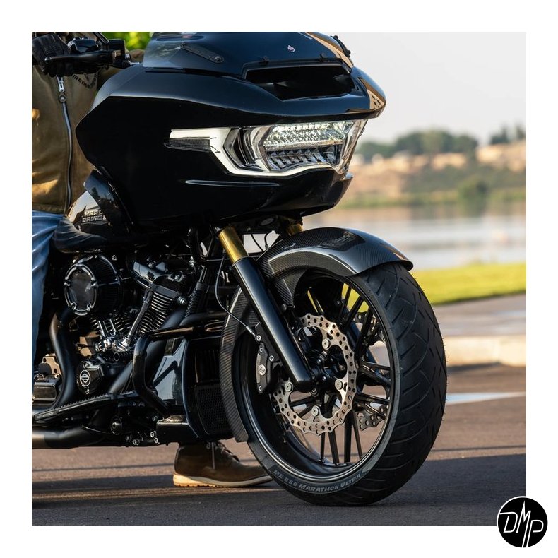 Arlen Ness, carbon fiber Wrapper front fender FAT 21", 14-23 Touring