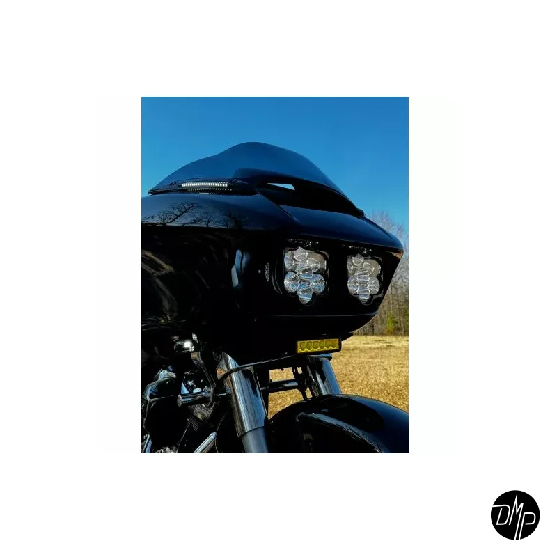 Custom Dynamics ECE Approved Shark Demon2, Road Glide 2015-2023