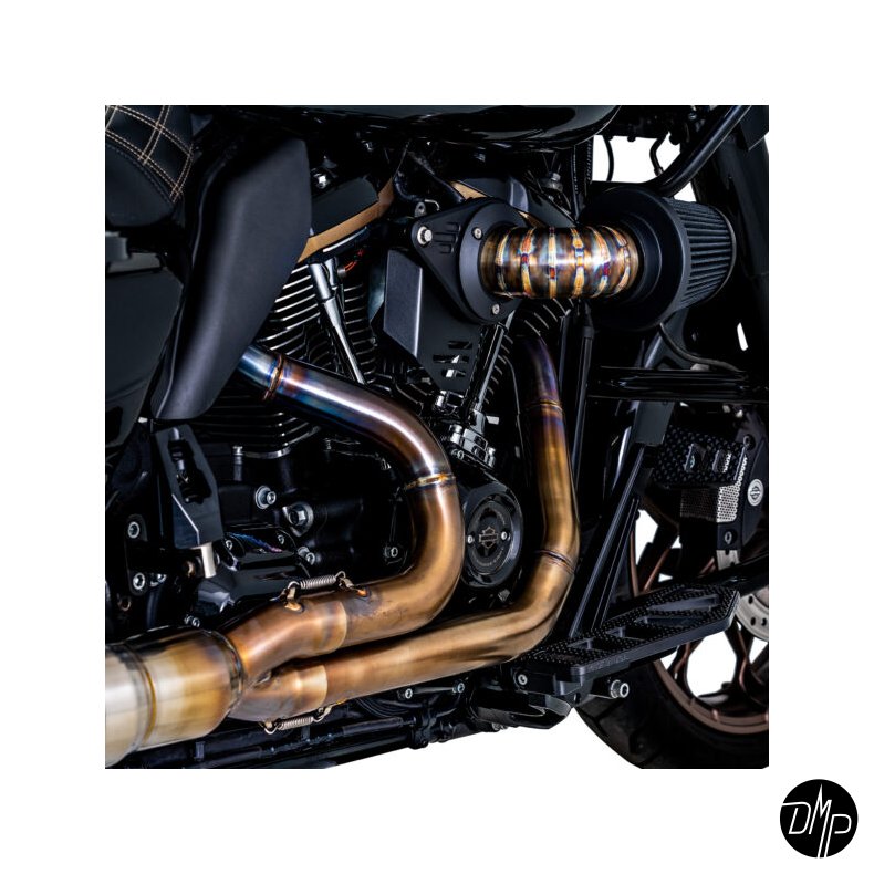Vance &amp; Hines VO2 Falcon luftfilter, Rustfri, M8 Softail og Touring