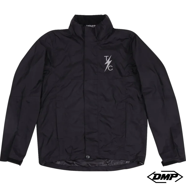 Thrashin Mission Windbreaker rainjacket, black