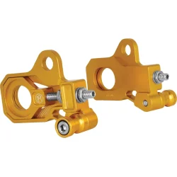 Performance Machine, Axle adjuster kit. GOLD anodized