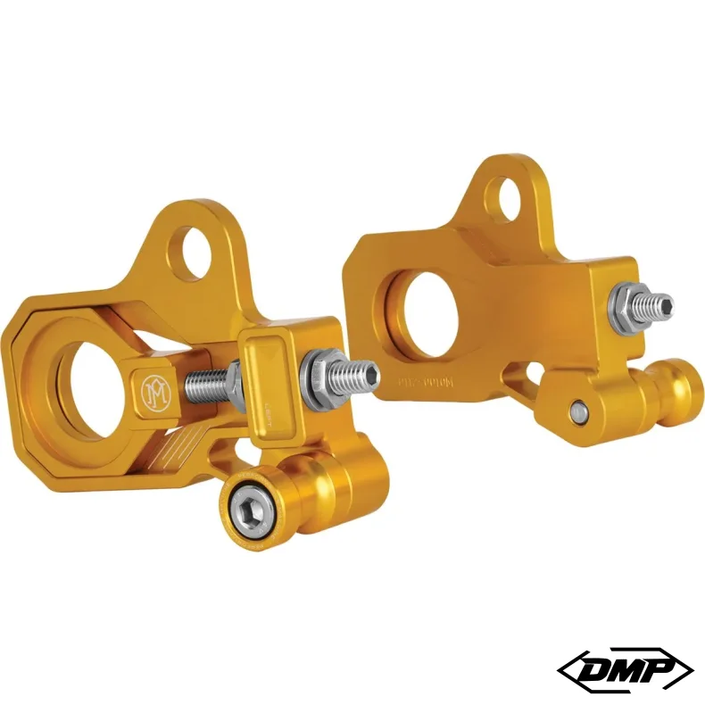 Performance Machine, Axle adjuster kit. GOLD anodized