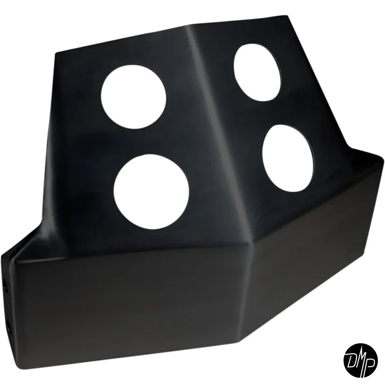 SPEED MERCHANT SKID PLATE 91-05 FXD DYNA Black